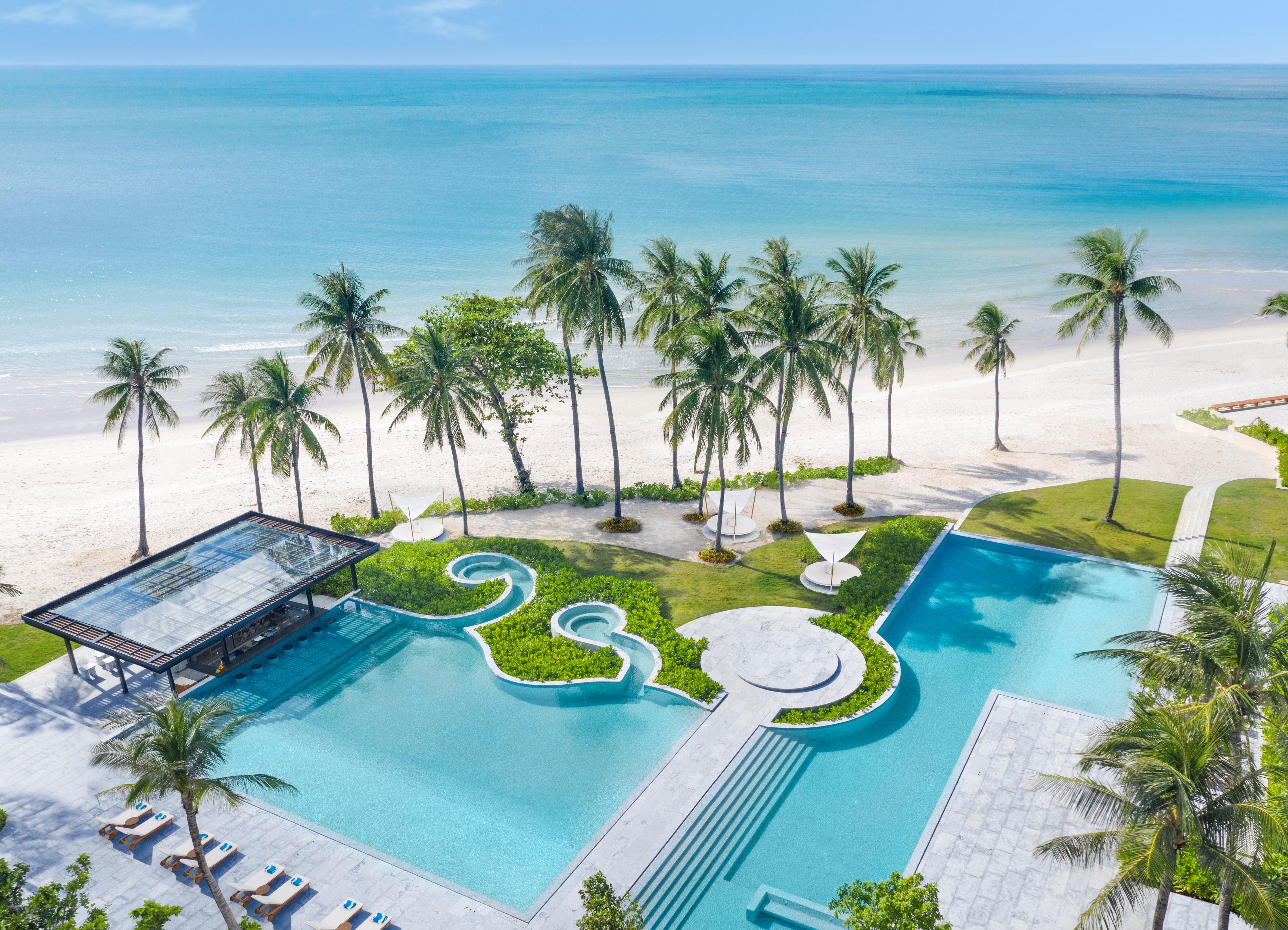 Centara Reserve Samui - SHA Plus Chaweng  Esterno foto Aerial view of the beach at The Standard Hua Hin